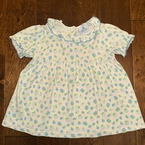 Eyelet & Ivy Rosemary Top in Dandy Apples - 6 - price is firm